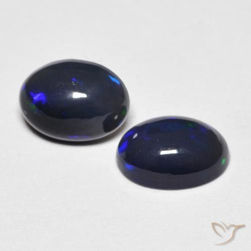 Shop natural 0.97ct Multicolore Opale gems, ovale, from Ethiopie at GemSelect. In stock, global shipping!