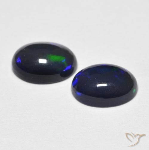 Shop natural 0.97ct Multicolore Opale gems, ovale, from Ethiopie at GemSelect. In stock, global shipping!
