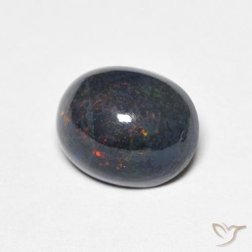 Opale Multicolore naturelle ovale, 1.15 ct, Opaque