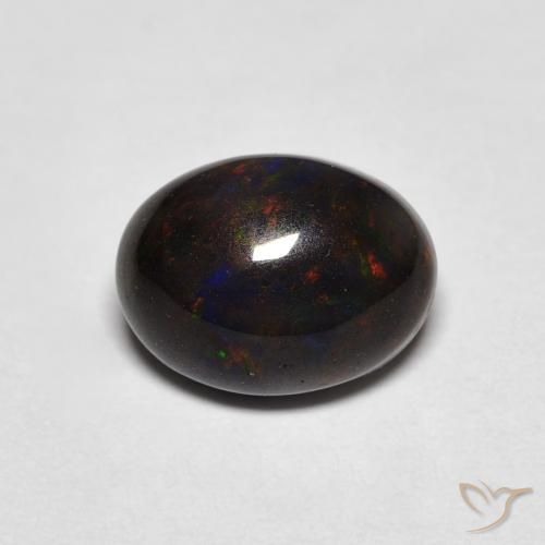 1.29ct Naturel Multicolore Opale, ovale, Opaque