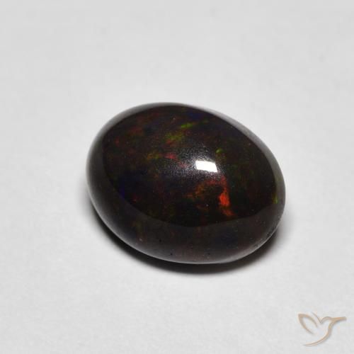 Opale Multicolore naturelle ovale, 1.29 ct, Opaque