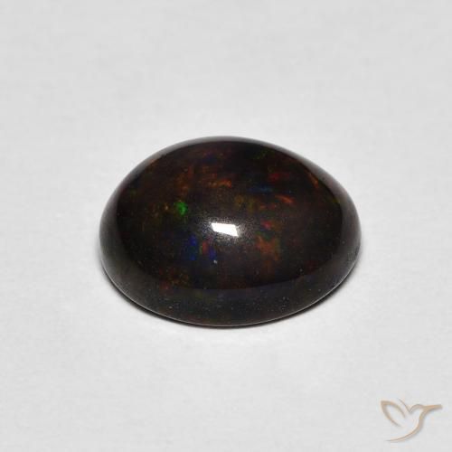 Opale Multicolore naturelle ovale, 1.29 ct, Opaque
