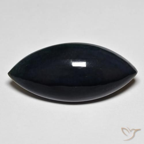 13.04ct Naturel Noire Opale, Marquise, Opaque