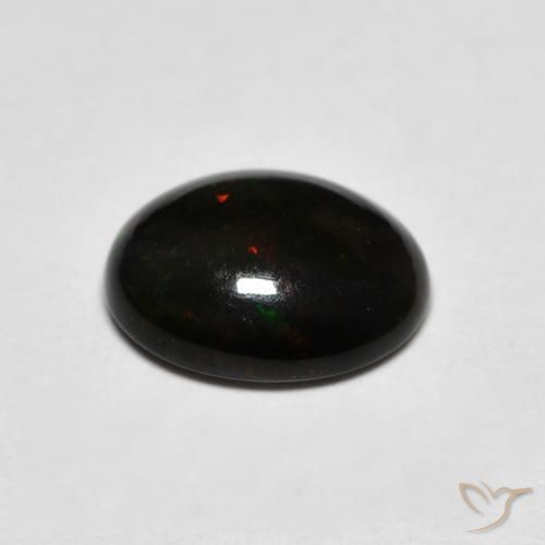 Opale Multicolore naturelle ovale, 1.06 ct, Opaque