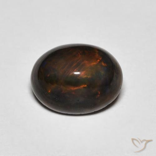 1.08ct Naturel Multicolore Opale, ovale, Opaque