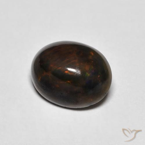 Opale Multicolore naturelle ovale, 1.08 ct, Opaque