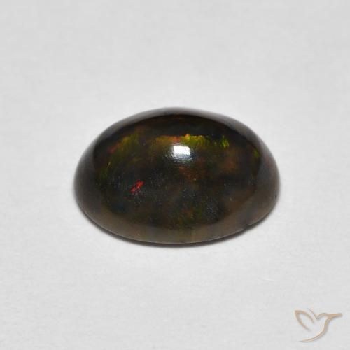 Opale Multicolore naturelle ovale, 1.08 ct, Opaque
