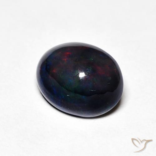 Opale Multicolore naturelle ovale, 1.17 ct, Opaque
