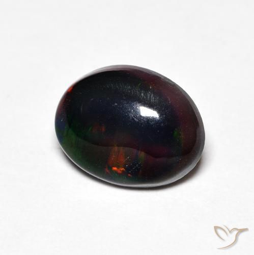 Opale Multicolore naturelle ovale, 0.97 ct, Opaque