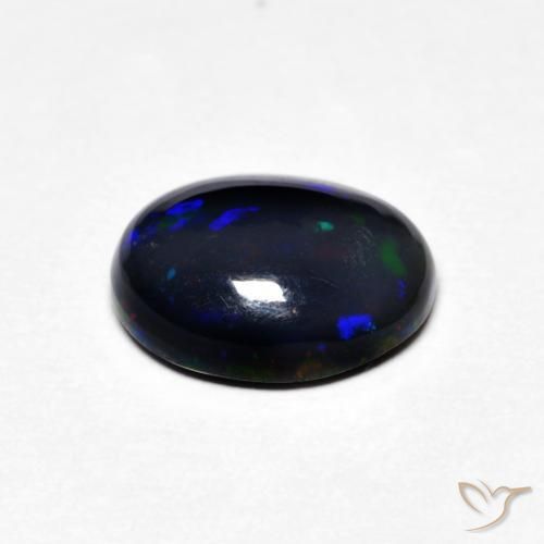 Opale Multicolore naturelle ovale, 0.99 ct, Opaque