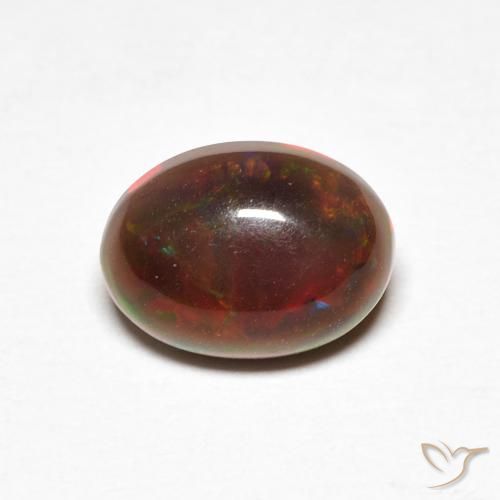 1.10ct Naturel Multicolore Opale, ovale, Opaque