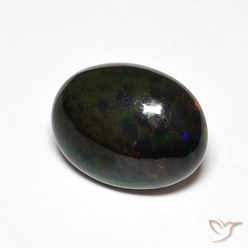 Opale Multicolore naturelle ovale, 2.45 ct, Opaque