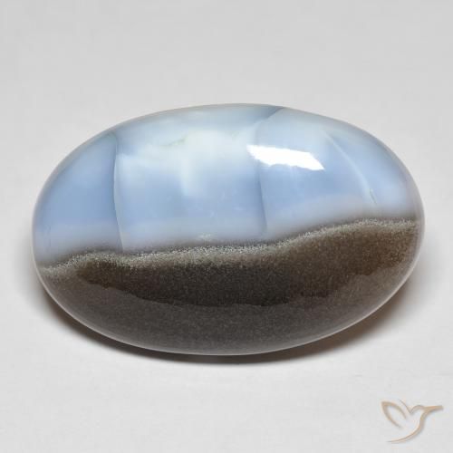 21.61ct Naturel Multicolore Opale, ovale, Opaque