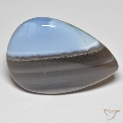 34.61ct Naturel Multicolore Opale, En forme de poire, Opaque, Photo A