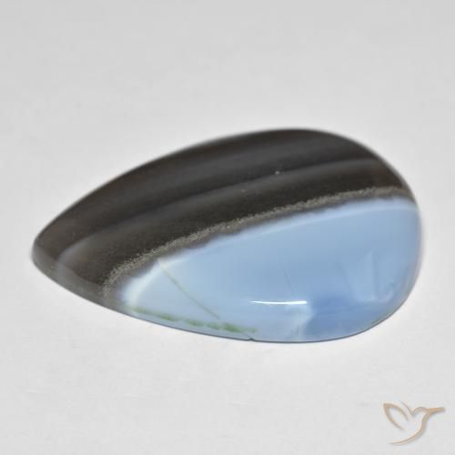 Opale Multicolore naturelle En forme de poire, 34.61 ct, Opaque