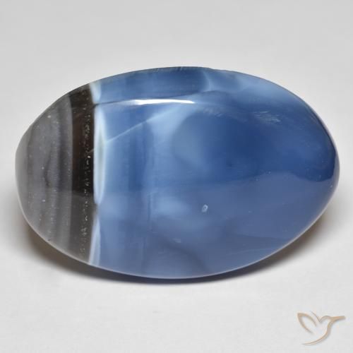 33.02ct Naturel Multicolore Opale, ovale, Opaque, Photo A