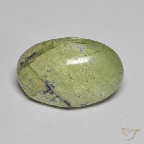 Opale Vert moyen naturelle ovale, 7.29 ct, Opaque