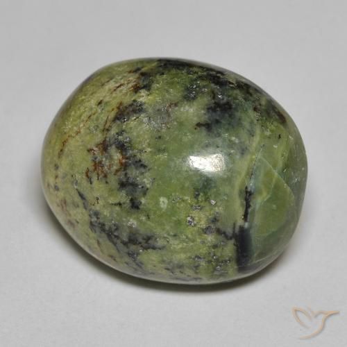 Opale Vert terre naturelle ovale, 11.80 ct, Opaque