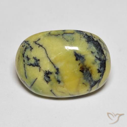 9.96ct Naturel Vert chaud Opale, ovale, Opaque