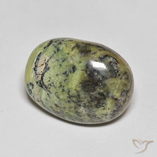 Opale Vert terre naturelle ovale, 10.37 ct, Opaque