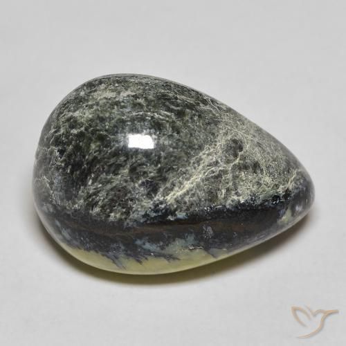 Opale Multicolore naturelle En forme de poire, 13.00 ct, Opaque