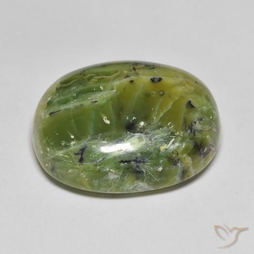 Opale Vert moyen naturelle Coussin, 25.34 ct, Opaque