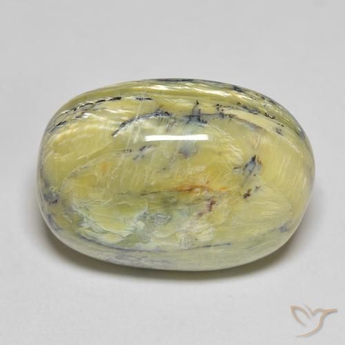 20.70ct Naturel Vert moyen Opale, ovale, Opaque