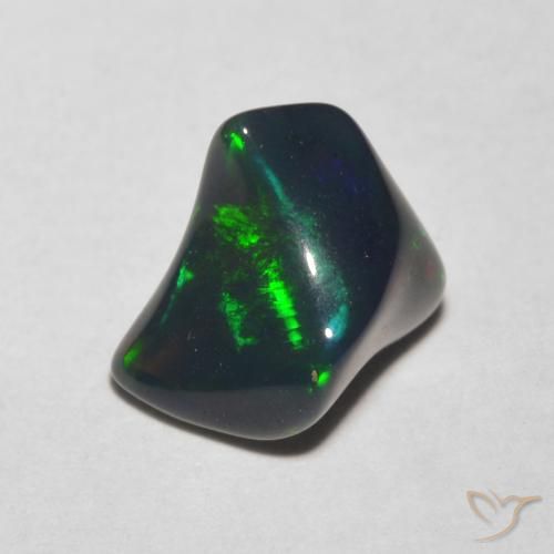 1.32ct Naturel Multicolore Opale, Fantaisie, Translucide