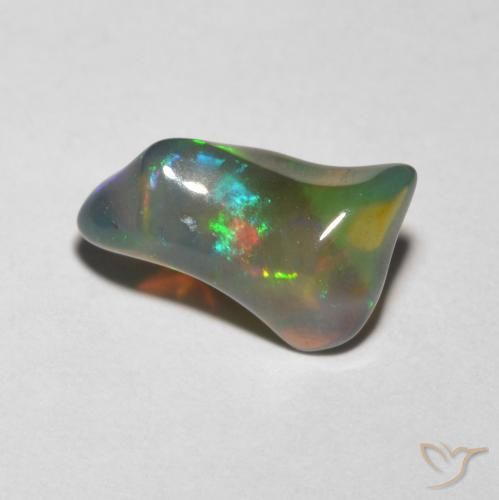 Opale Multicolore naturelle Fantaisie, 1.45 ct, Translucide