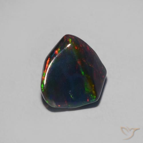 0.56ct Naturel Multicolore Opale, Fantaisie, Translucide