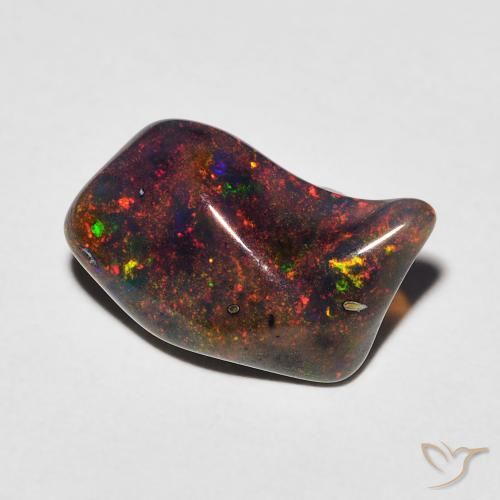 Opale Multicolore naturelle Fantaisie, 1.63 ct, Translucide