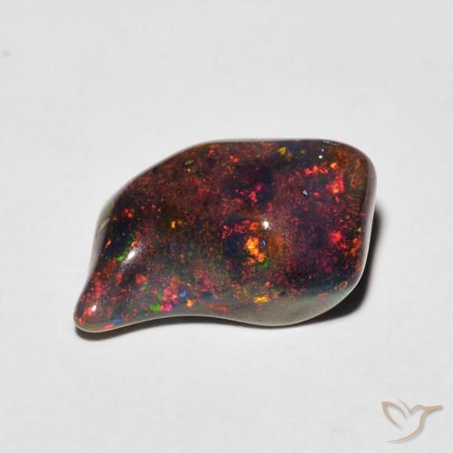 Opale Multicolore naturelle Fantaisie, 1.63 ct, Translucide