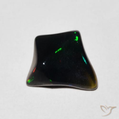 0.73ct Naturel Multicolore Opale, Fantaisie, Translucide