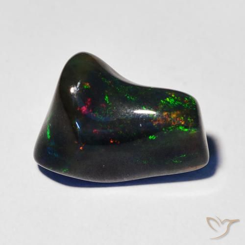 3.34ct Naturel Multicolore Opale, Fantaisie, Translucide