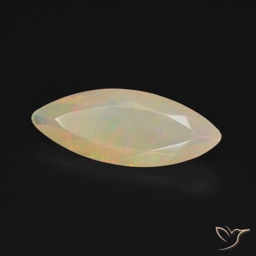Opale Multicolore naturelle Marquise, 1.56 ct, Transparent