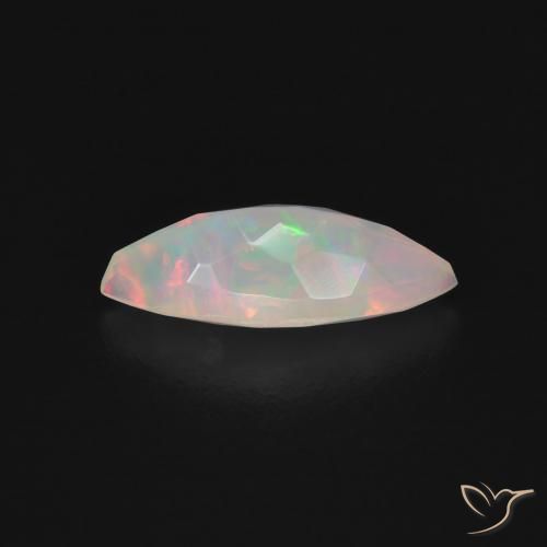 Opale Multicolore naturelle Marquise, 0.70 ct, Transparent