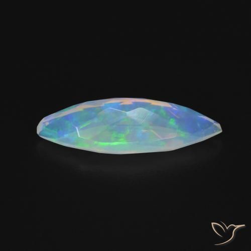Opale Multicolore naturelle Marquise, 1.35 ct, Transparent