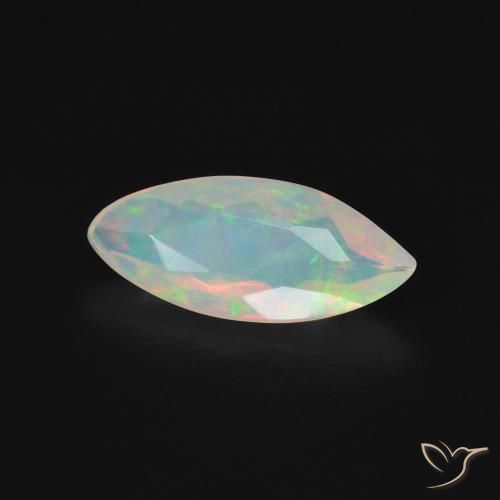 Opale Multicolore naturelle Marquise, 0.75 ct, Transparent