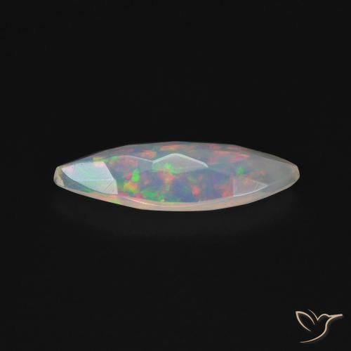 Opale Multicolore naturelle Marquise, 0.55 ct, Transparent