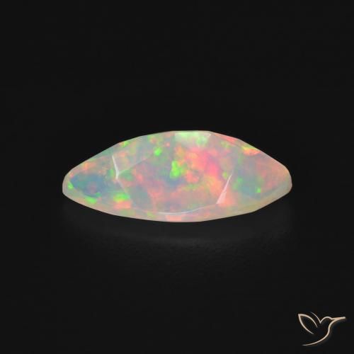 Opale Multicolore naturelle Marquise, 0.71 ct, Transparent