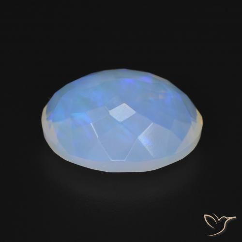 Opale Multicolore naturelle ovale, 4.17 ct, Transparent