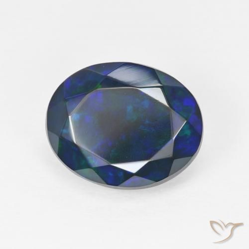Opale Multicolore naturelle ovale, 2.92 ct, Opaque