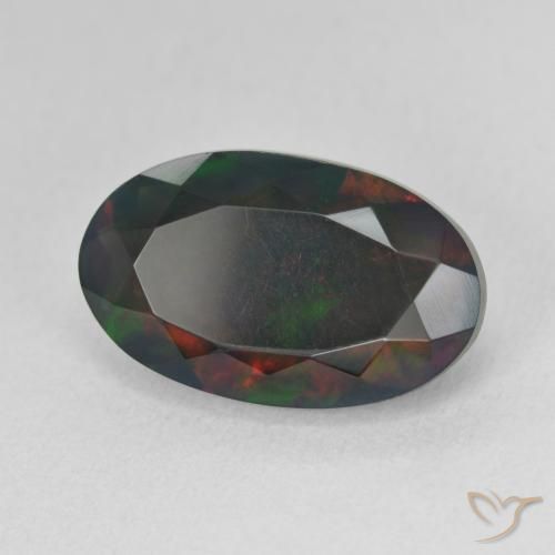 Opale Multicolore naturelle ovale, 4.05 ct, Opaque