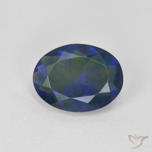 1.35ct Naturel Multicolore Opale, ovale, Transparent