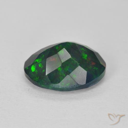 Opale Multicolore naturelle ovale, 1.70 ct, Translucide