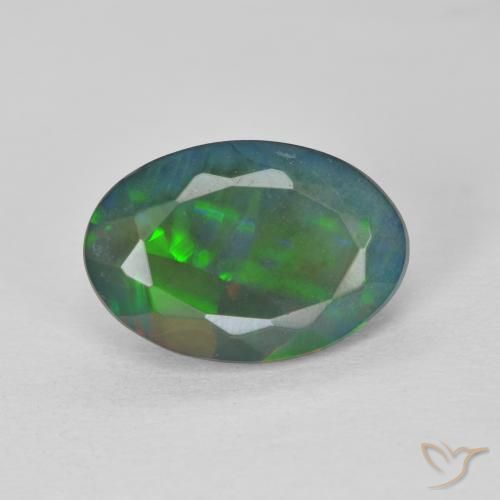 2.05ct Naturel Multicolore Opale, ovale, Translucide