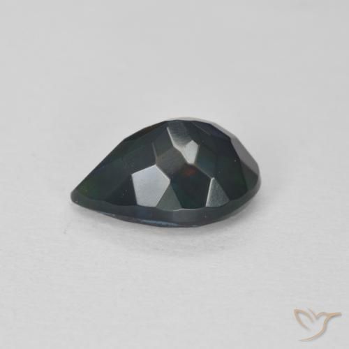 Opale Multicolore naturelle En forme de poire, 0.95 ct, Translucide