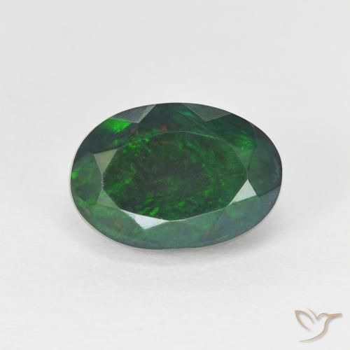 1.92ct Naturel Multicolore Opale, ovale, Translucide, Photo A