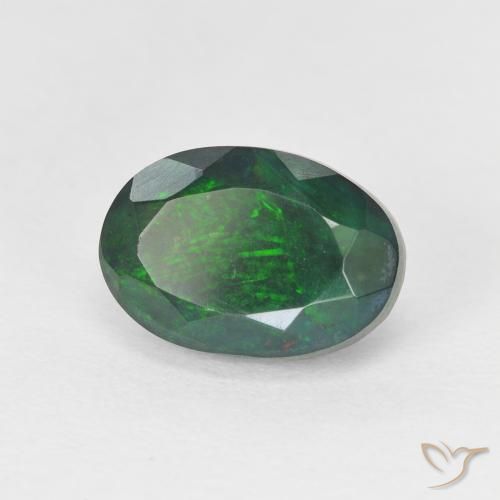 Opale Multicolore naturelle ovale, 1.92 ct, Translucide