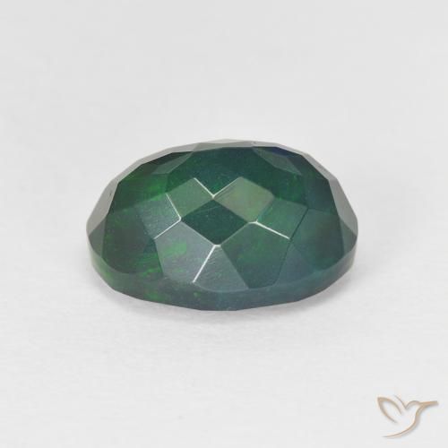Opale Multicolore naturelle ovale, 1.92 ct, Translucide